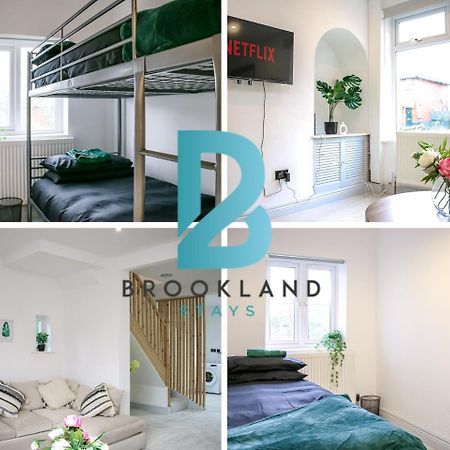 Chic 3Bed Flat In Manchester With Washer Wifi And Full Kitchen- Ideal For Contractors & Relocation By Brookland Stays Bolton Eksteriør bilde